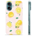 iPhone 16 Custodia TPU - Motivo Limone