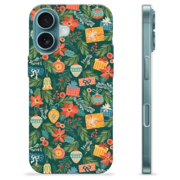 iPhone 16 Custodia TPU - Decorazioni Natalizie