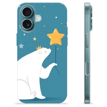 iPhone 16 Custodia TPU - Orso Polare