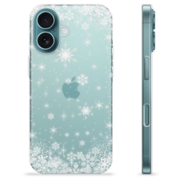 iPhone 16 Custodia TPU - Fiocchi di Neve