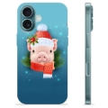 iPhone 16 Custodia TPU - Maialino d'inverno