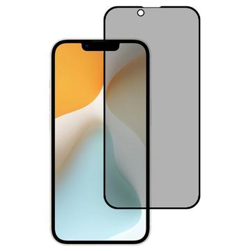 Salvaschermo in Vetro Temperato a Copertura Totale Privacy per iPhone 16e - Bordo Nero