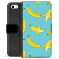 Custodia Portafoglio per iPhone 5/5S/SE - Banane