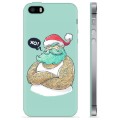 Custodia in TPU per iPhone 5/5S/SE - Babbo Natale moderno