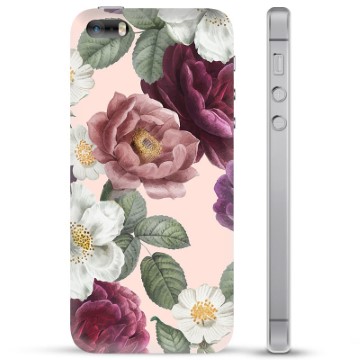 Custodia in TPU per iPhone 5/5S/SE - Fiori romantici