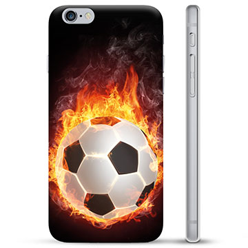 iPhone 6 / 6S Custodia TPU - Fiamma di Calcio