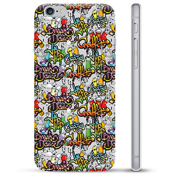 iPhone 6 / 6S Custodia TPU - Graffiti