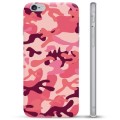 Custodia TPU per iPhone 6 / 6S  - Camuflage Rosa