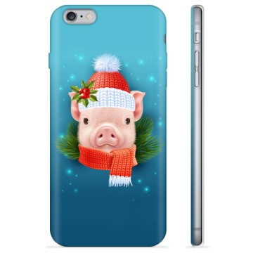 Custodia TPU per iPhone 6 / 6S  - Maialino d\'inverno