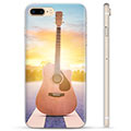 Custodia TPU per iPhone 7 Plus / iPhone 8 Plus - Chitarra