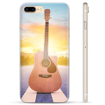 Custodia TPU per iPhone 7 Plus / iPhone 8 Plus - Chitarra