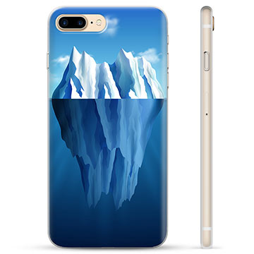 Custodia TPU per iPhone 7 Plus / iPhone 8 Plus - Iceberg