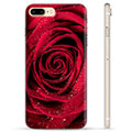 Custodia TPU per iPhone 7 Plus / iPhone 8 Plus - Rosa