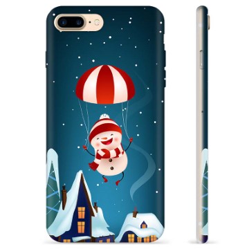 Custodia in TPU per iPhone 7 Plus / iPhone 8 Plus - Pupazzo di neve