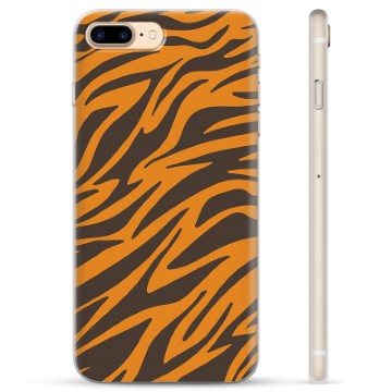 Custodia in TPU per iPhone 7 Plus / iPhone 8 Plus - Tigre