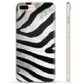 Custodia in TPU per iPhone 7 Plus / iPhone 8 Plus - Zebra