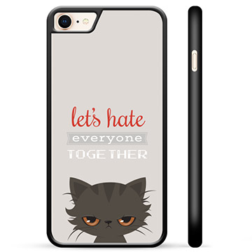 Cover protettiva per iPhone 7/8/SE (2020)/SE (2022) - Gatto arrabbiato