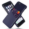 Custodia KSQ con Slot per Schede per iPhone 7/8/SE (2020)/SE (2022) - Blu