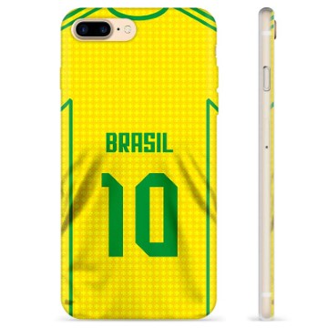 iPhone 7 Plus / iPhone 8 Plus Custodia TPU - Brasile