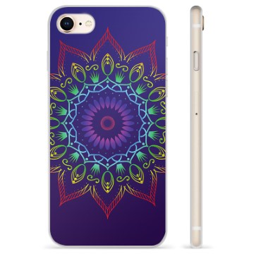 Custodia TPU per iPhone 7 / iPhone 8 - Mandala Colorata