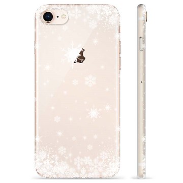 Custodia in TPU per iPhone 7/8/SE (2020)/SE (2022) - Fiocchi di neve