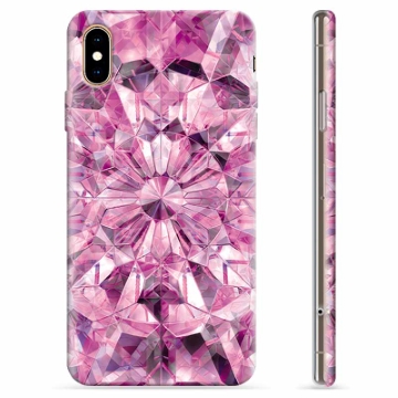 iPhone XS Max Custodia TPU - Cristallo rosa