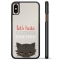 Cover protettiva per iPhone X / iPhone XS - Gatto arrabbiato