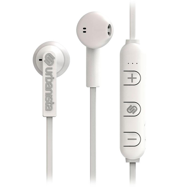 Urbanista Berlin Bluetooth Earphones - Fluffy Cloud - White