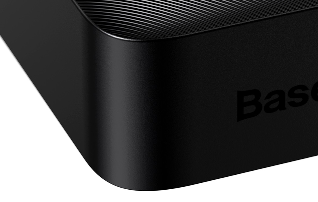 Baseus Bipow Display digitale 15W Banca di alimentazione 30000mAh - Nero