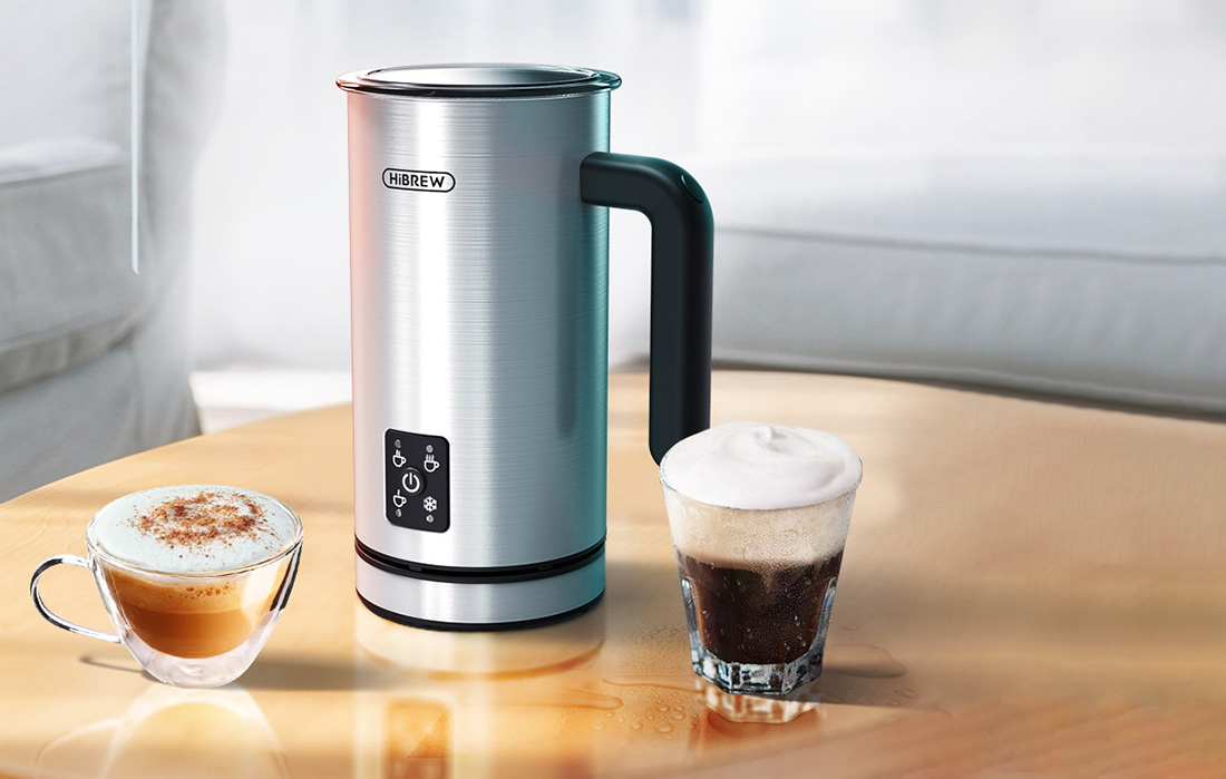 HiBREW M3 Montalatte elettrico 4-in-1 500W