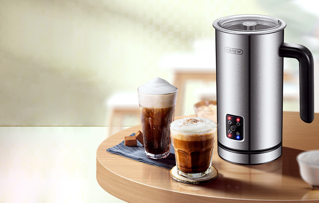 HiBREW M3 Montalatte elettrico 4-in-1 500W