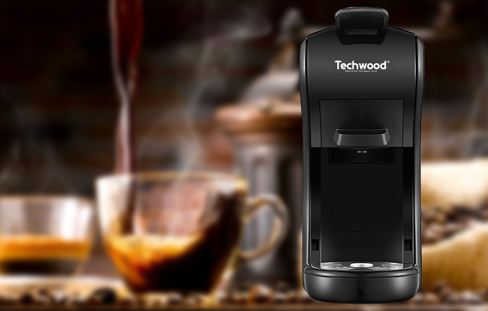 Techwood TCA-196N Caffettiera a capsule - nero